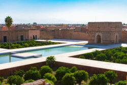 Palais Badiî bassins Marrakech riaddartaliwint