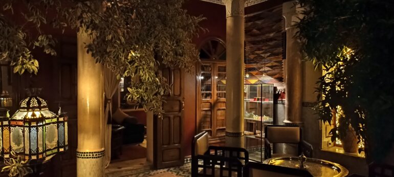 Riad Dar Taliwint nocturne Marrakech